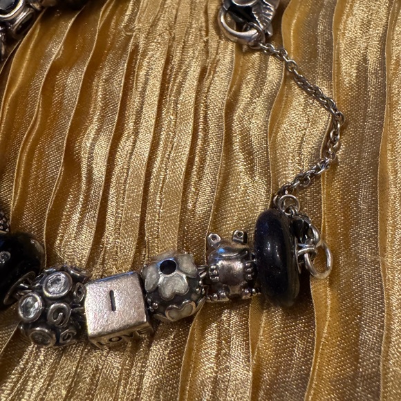 Troll Black and Silver Bracelet - Picture 13 of 14